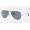 Ray Ban Aviator Mickey WDW50 RB3025 Gold Frame Polarized Polarized Blue/Silver Polarized Lens Sunglasses