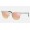 Ray Ban Clubmaster Aluminum Flash Lenses RB3507 Flash + Silver Frame Rose Gold Lens Sunglasses