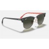 Ray Ban Clubmaster Collection Online Exclusives RB3016 Grey Black Sunglasses