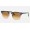 Ray Ban Clubmaster Fleck RB3016 Gradient + Spotted Brown And Blue Frame Light Brown Gradient Lens Sunglasses