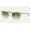 Ray Ban Clubmaster Metal @Collection RB3716 Gradient + Gold Frame Green Gradient Lens Sunglasses