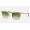 Ray Ban Clubmaster Metal Collection RB3716 Green Gold Sunglasses
