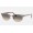 Ray Ban Clubmaster Oval RB3946 + Wrinkled Light Grey Frame Light Grey Lens Sunglasses