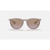 Ray Ban Erika Classic RB4171 + Brown Frame Brown/Violet Lens Sunglasses