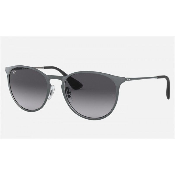 Ray Ban Erika Metal RB3539 + Grey Frame Grey Lens Sunglasses