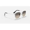 Ray Ban Hexagonal Collection Online Exclusives RB3548 Light Grey Silver Sunglasses