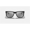 Ray Ban Justin Color Mix RB4165 Mirror + Black Frame Grey Mirror Lens Sunglasses