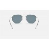 Ray Ban Marshal RB3648 Silver Frame Blue Classic Lens Sunglasses