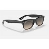 Ray Ban New Wayfarer @Collection RB2132 Gradient + Black Frame Light Grey Gradient Lens Sunglasses