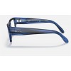Ray Ban Nomad Optics RB5487 Demo Lens Striped Blue Sunglasses
