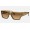 Ray Ban Nomad RB2187 + Striped Yellow Frame Light Brown Lens Sunglasses