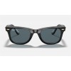 Ray Ban Original Wayfarer Collection RB2140 Blue Classic Black Sunglasses