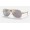 Ray Ban Powderhorn Mirror Evolve RB4357 Dark Grey Photochromic Mirror Light Brown Sunglasses