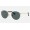 Ray Ban Round Craft RB3475Q Blue Denim Frame Blue Classic Lens Sunglasses