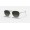 Ray Ban Round Hexagonal Flat Lenses RB3548 Gradient + Gunmetal Frame Grey Gradient Lens Sunglasses