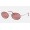 Ray Ban Round Oval RB3547 Gradient Mirror + Bordeaux Frame Purple Gradient Mirror Lens Sunglasses