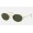 Ray Ban Round Oval RB3547 Classic G-15 + Gold Frame Green Classic G-15 Lens Sunglasses