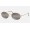 Ray Ban Round Oval RB3547 Gradient Mirror + Grey Frame Grey Gradient Mirror Lens Sunglasses