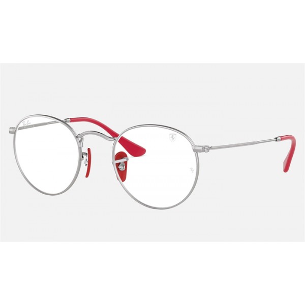 Ray Ban Scuderia Ferrari Collection RB3447 Demo Lens Silver Sunglasses