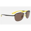 Ray Ban Scuderia Ferrari Collection RB3662 Dark Brown Classic Gunmetal Sunglasses