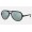 Ray Ban Scuderia Ferrari Collection RB4125 Silver Flash Black Sunglasses