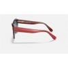 Ray Ban State Street RB2186 + Red Frame Blue Lens Sunglasses