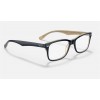 Ray Ban The Timeless RB5228 Demo Lens + Transparent Blue Frame Clear Lens Sunglasses