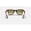 Ray Ban Wayfarer Ease RB4340 Green Gradient Tortoise Sunglasses
